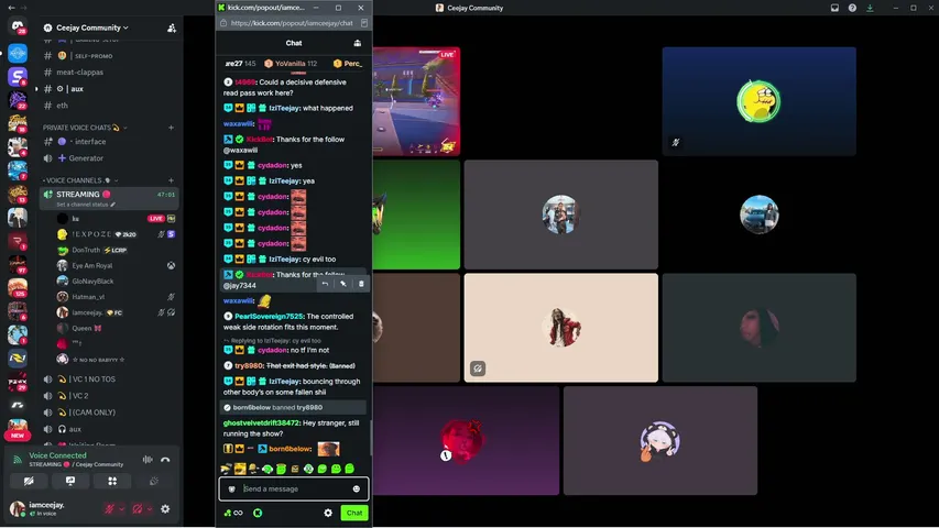 iamceejay playing Just Chatting - Live Casino Stream