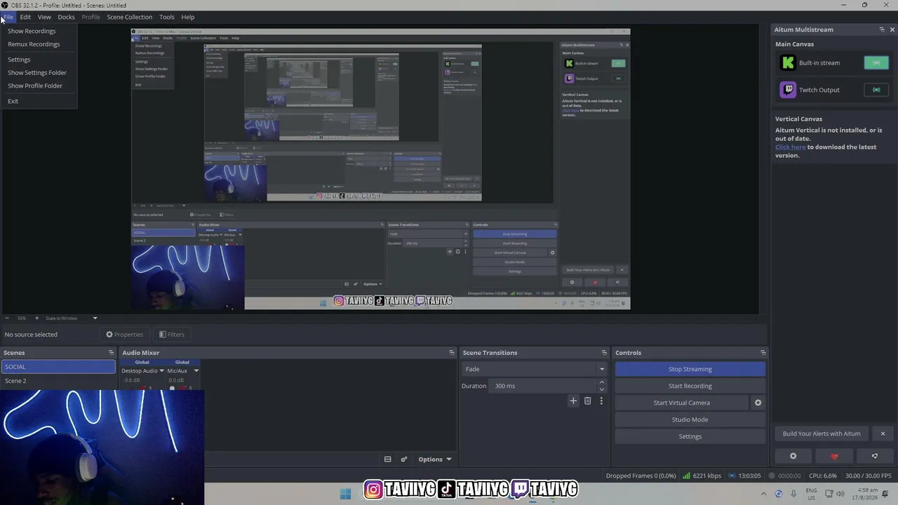 Taviyg live