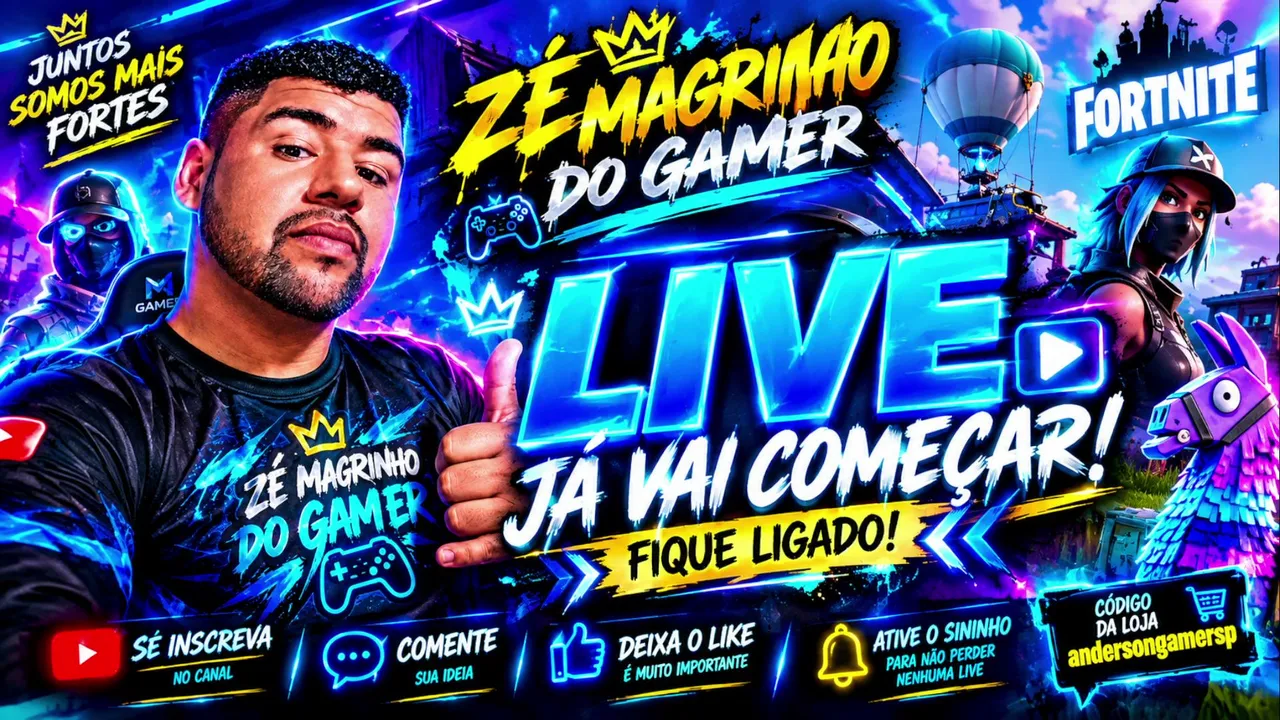 AndersonBaianooficciall live