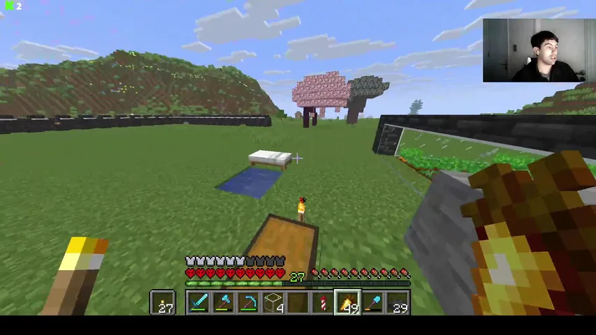 Intentando sobrevivir 100 días en Minecraft ULTRA HARDCORE/ granja de hierro