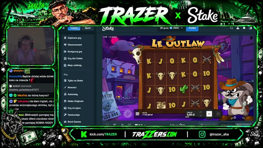 trazer live stream