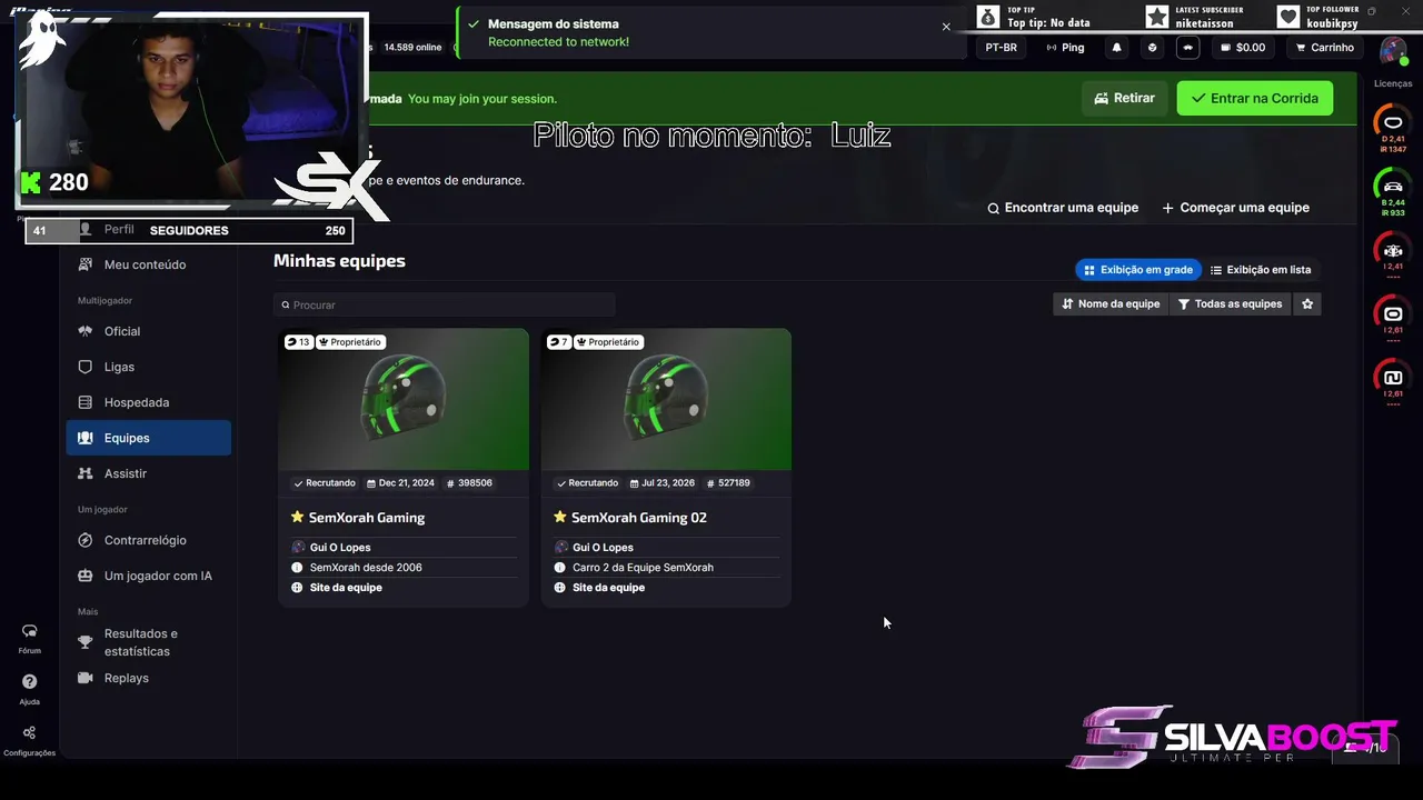 tk9oficial live