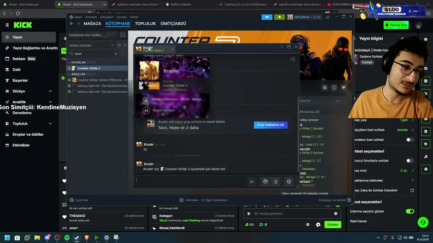 simitciabdu playing Just Chatting - Live Casino Stream