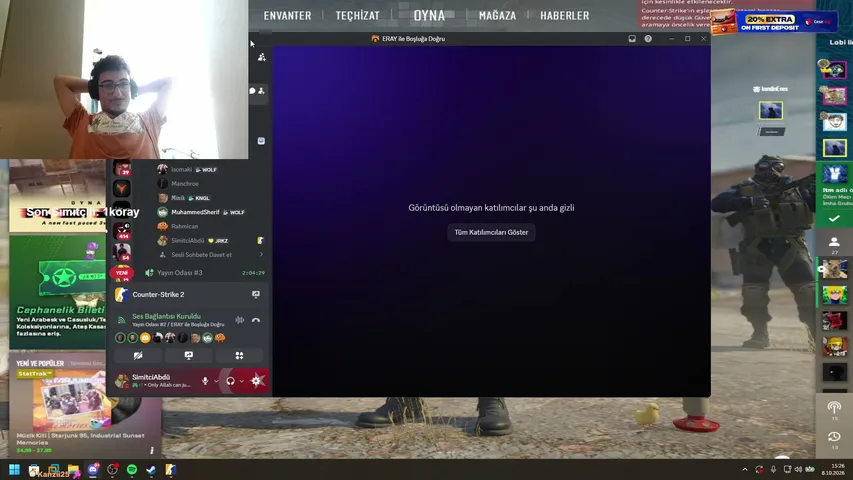 simitciabdu playing Just Chatting - Live Casino Stream