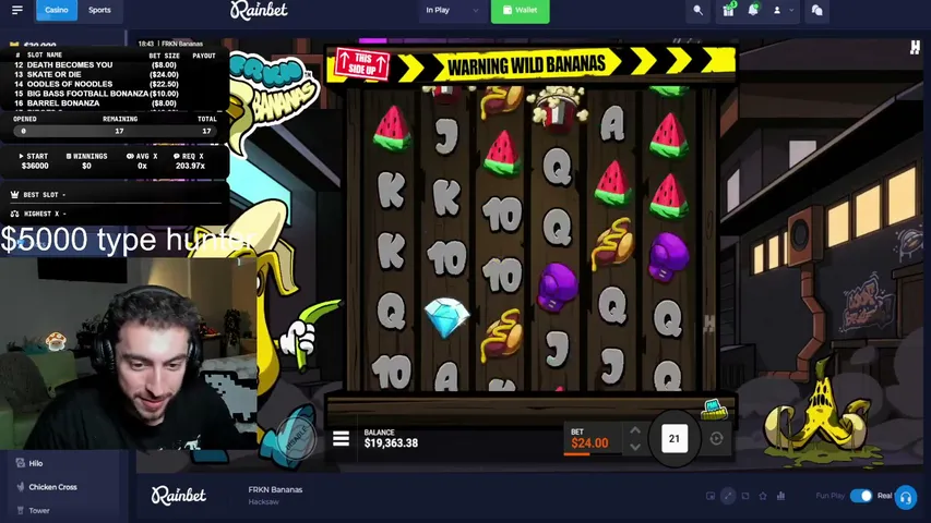 cadetide playing Slots & Casino - Live Casino Stream