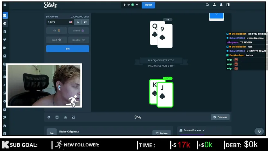 runalong playing Slots & Casino - Live Casino Stream
