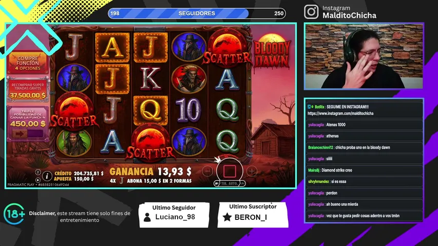 malditochicha playing Slots & Casino - Live Casino Stream