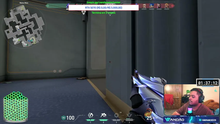 SUBATHON HOJE !time para add horas - !spin !subathon !time I + 18 I