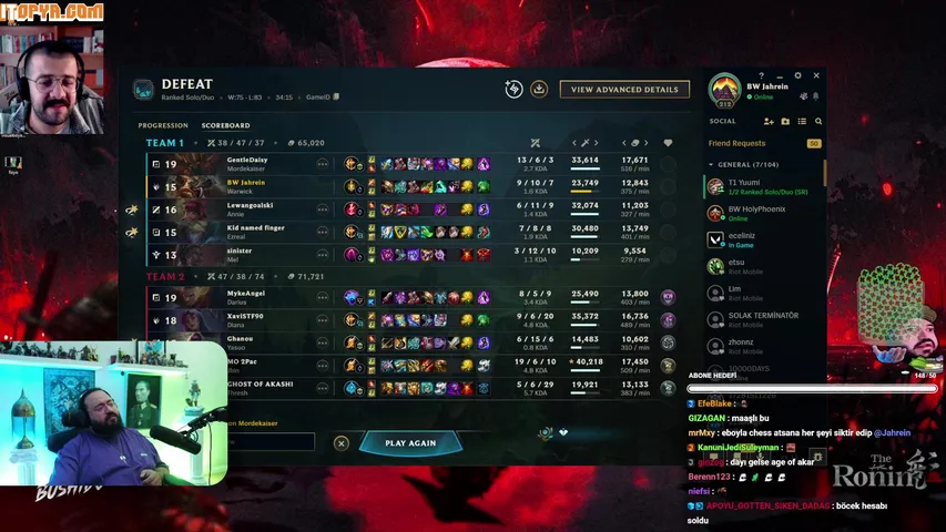 jahrein live stream