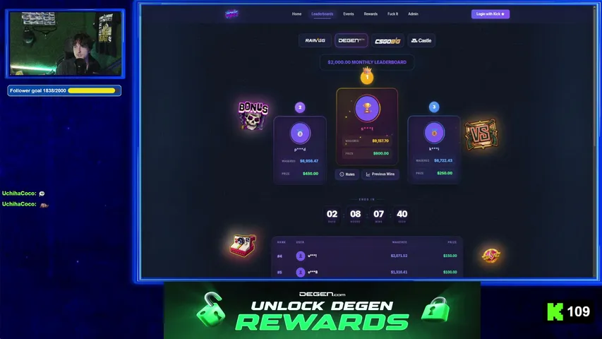 bonkisswag playing Slots & Casino - Live Casino Stream