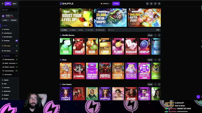 lithiumelectro playing Slots & Casino - Live Casino Stream