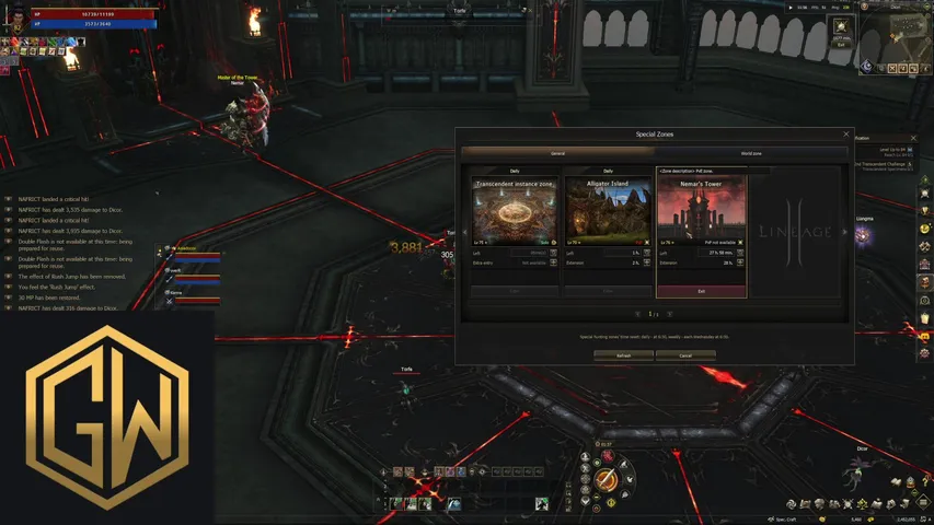 nafrict Lineage 2 stream image