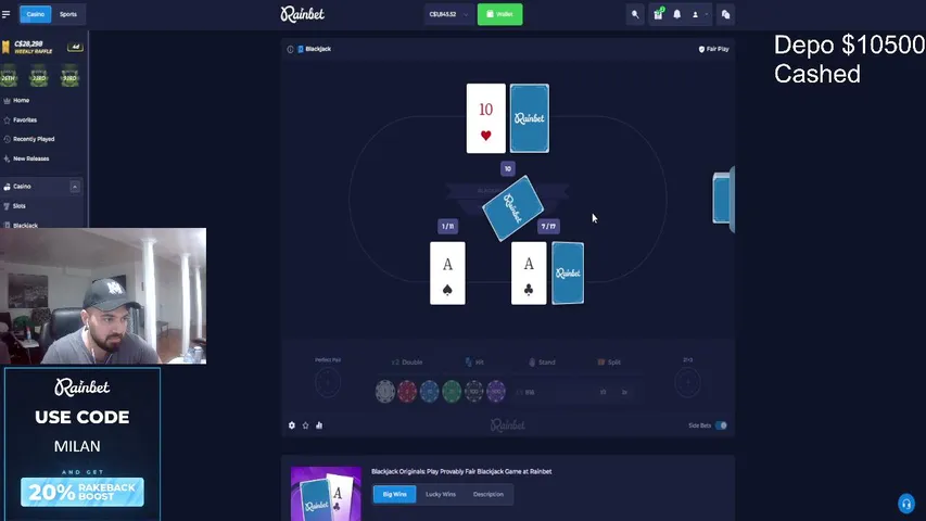 milanhermes playing Slots & Casino - Live Casino Stream