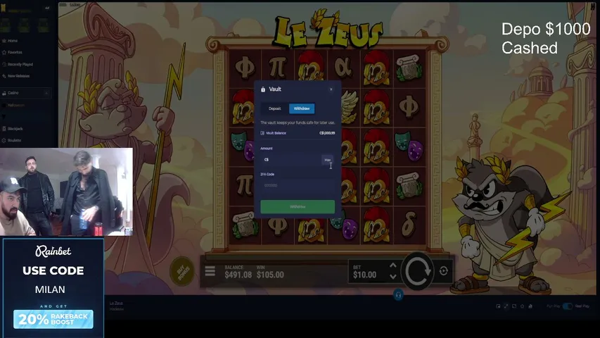 milanhermes playing Slots & Casino - Live Casino Stream