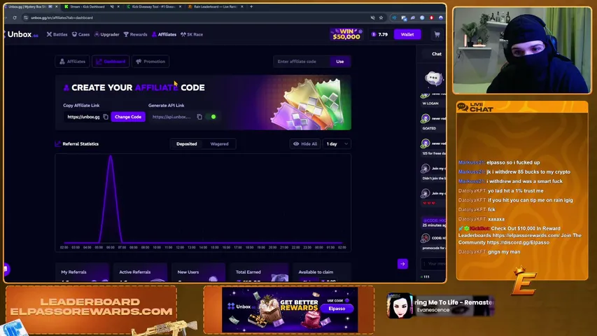 Tipping Viewers 💛 CSGOGem & Rain.gg & Unbox.GG  / $10,000 In Leaderboards ElpassoRewards.com