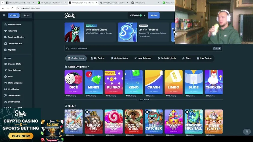papaonwing playing Slots & Casino - Live Casino Stream