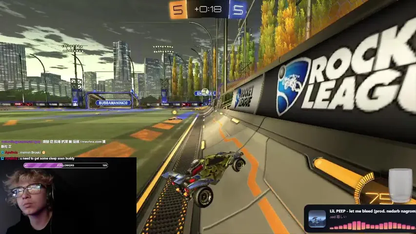 CHILLING / ROCKET LEAGUE🤍🍃🤍 LONER VIBES😎