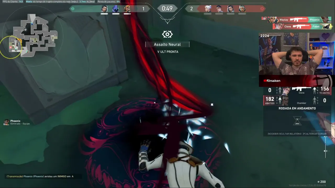 f0rsakenwow live stream