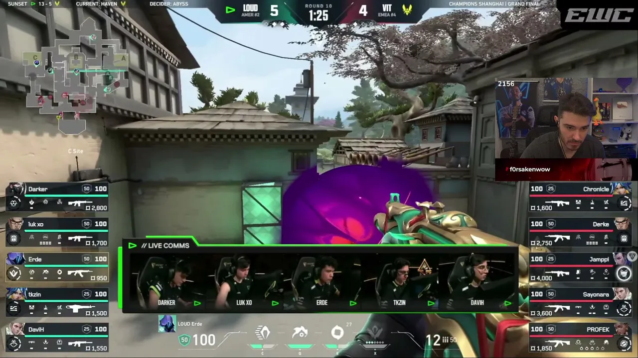 f0rsakenwow live stream