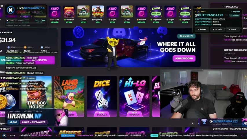 livestreamwins playing Slots & Casino - Live Casino Stream