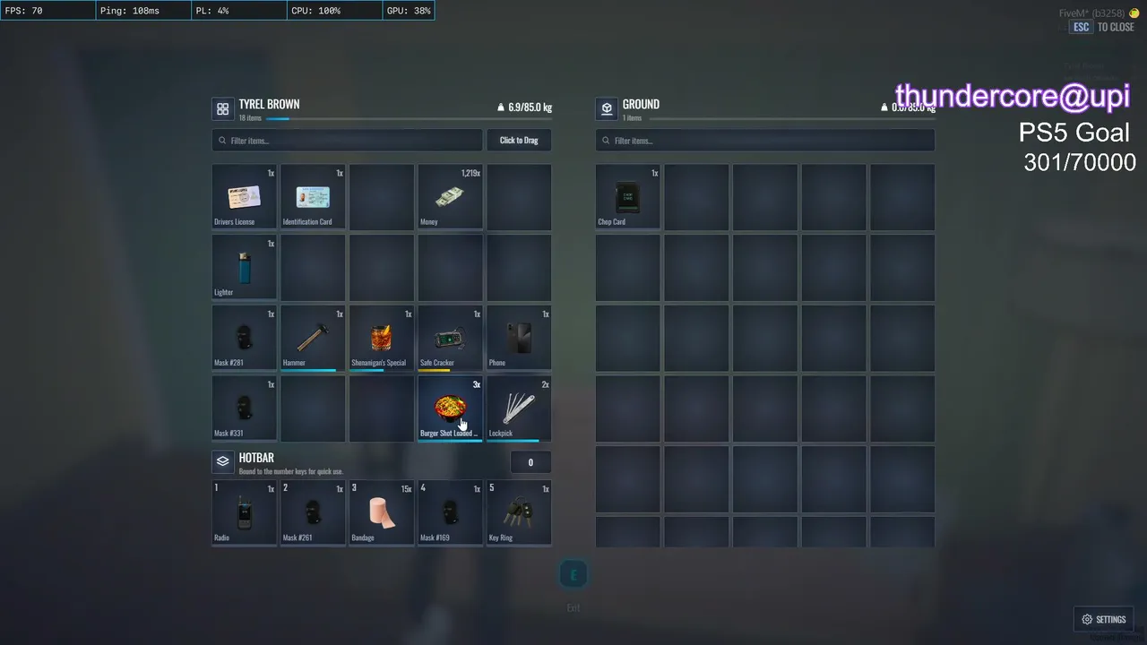 ThundercoreGaming live stream