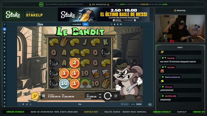 santulp playing Slots & Casino - Live Casino Stream