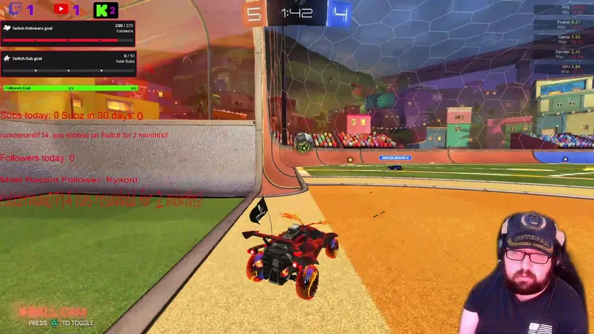 Rocket League - Doing 1's And 2's Trying To Get To Platinum In Each (PC)