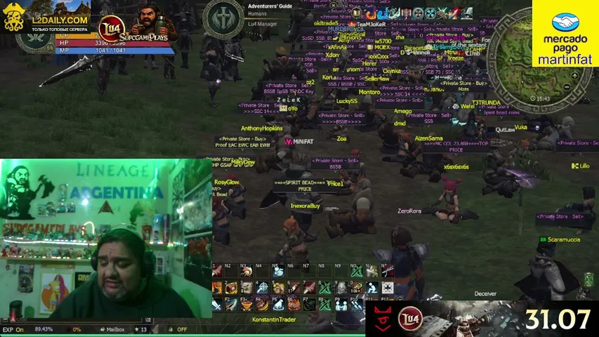 supcgameplays Lineage 2 stream image
