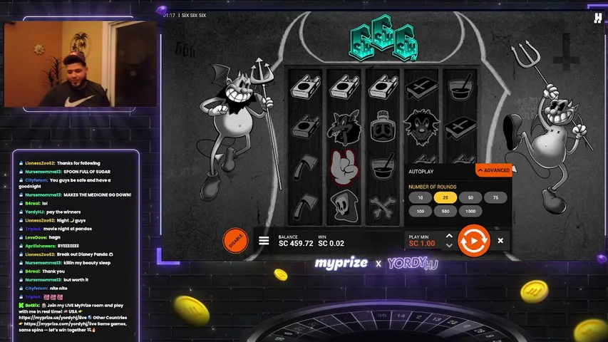 YordyHJ playing Slots & Casino - Live Casino Stream
