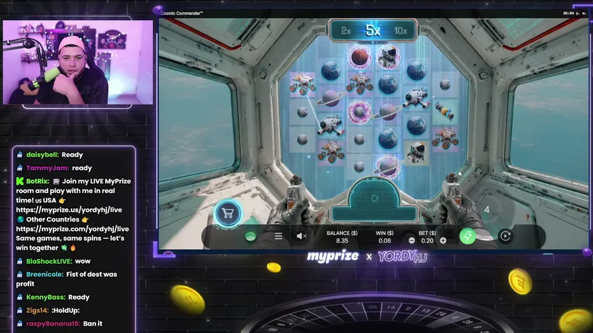 YordyHJ playing Slots & Casino - Live Casino Stream