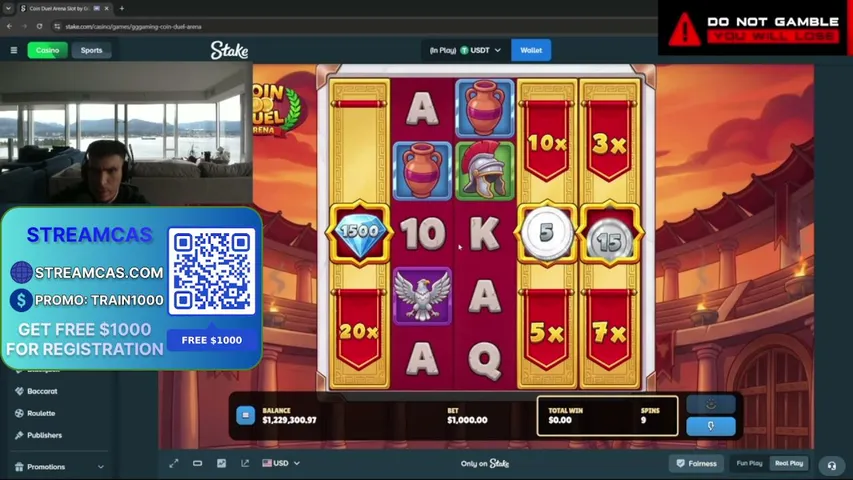 trainerwrecksbtv playing Slots & Casino - Live Casino Stream