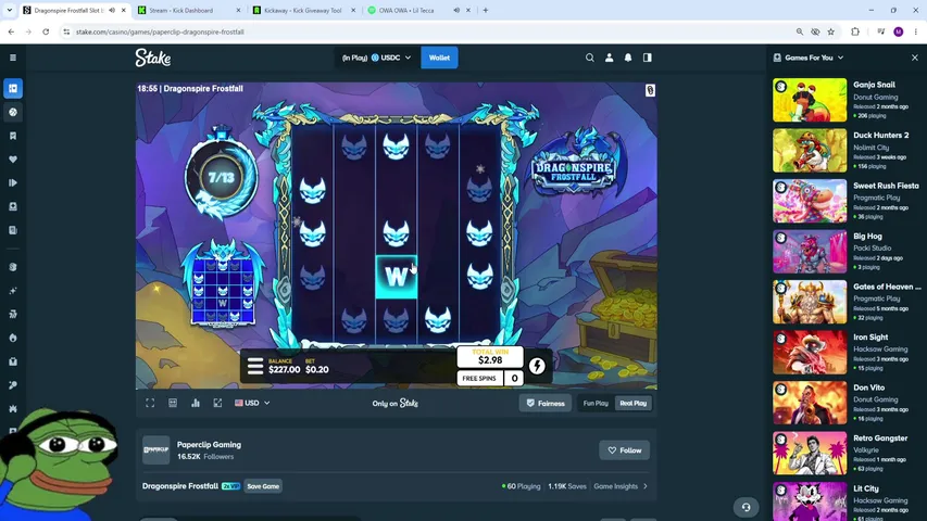 mantaso playing Slots & Casino - Live Casino Stream