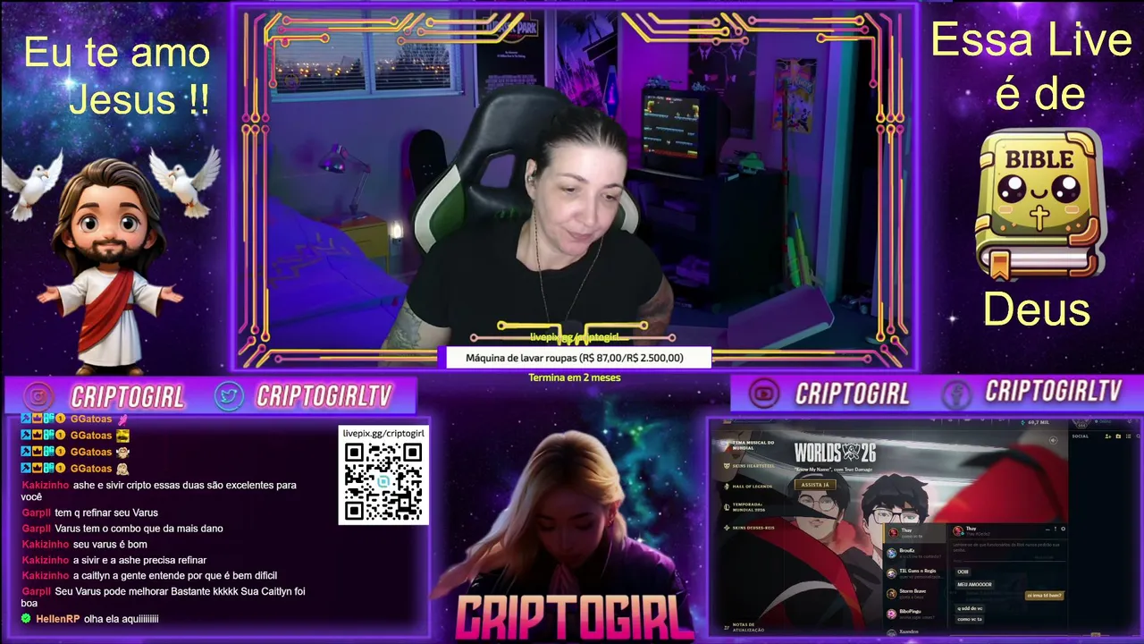 Criptogirl live