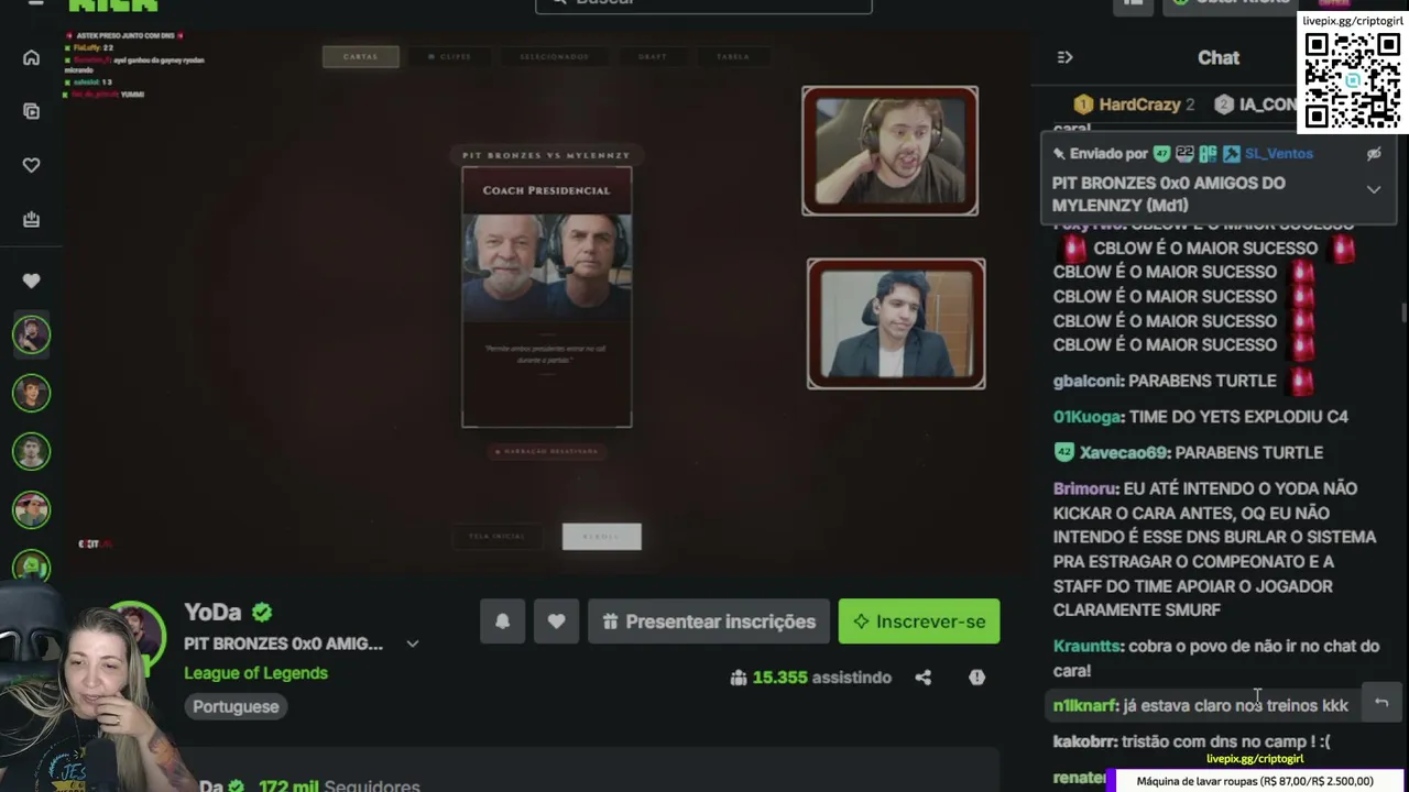 Criptogirl live stream