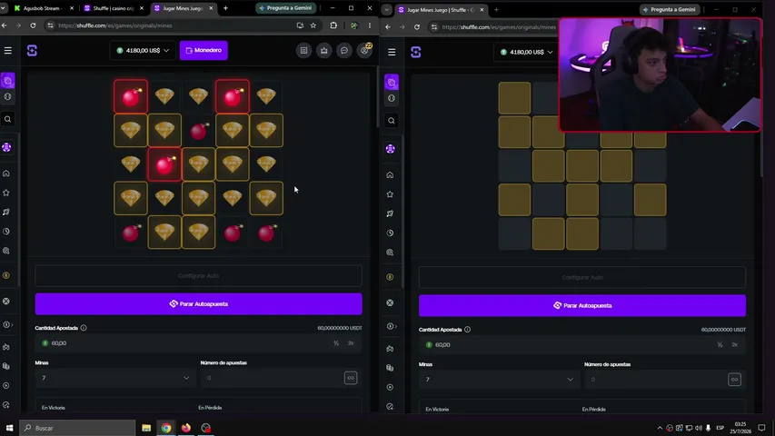Agusbob playing Slots & Casino - Live Casino Stream