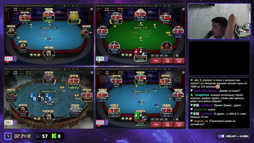 mrclq playing Poker - Live Casino Stream
