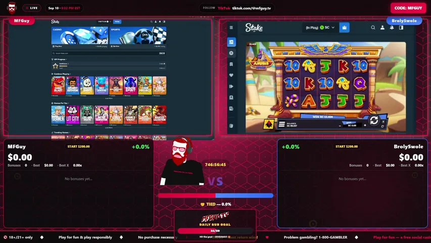 mfguy playing Slots & Casino - Live Casino Stream