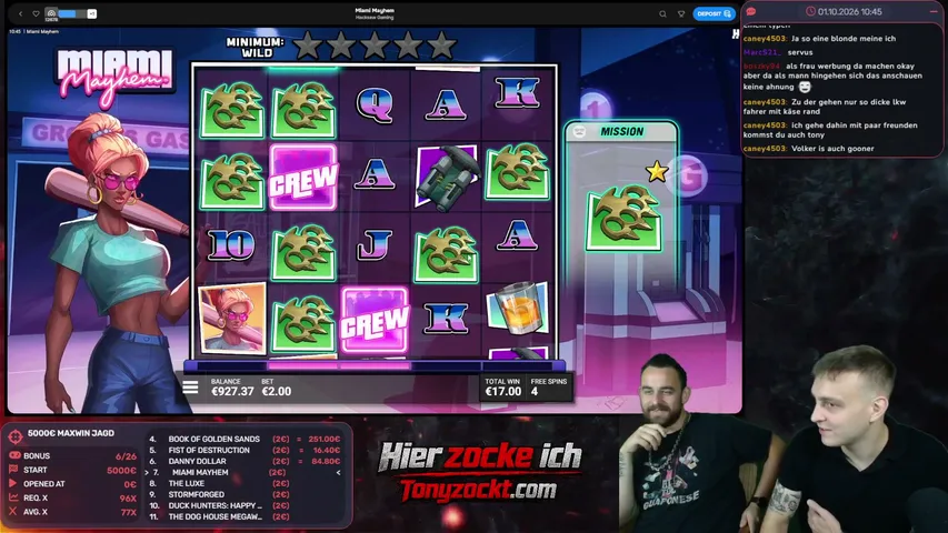 vollbildtony playing Slots & Casino - Live Casino Stream