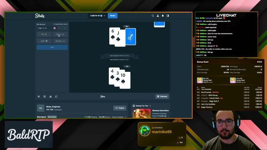 baldrtp playing Slots & Casino - Live Casino Stream