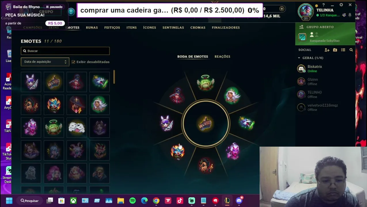 WevertonSilva035 live