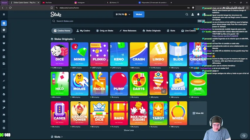 theflyingpizza playing Slots & Casino - Live Casino Stream