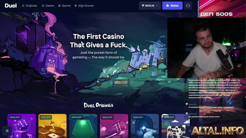 TheRealALTAL playing Slots & Casino - Live Casino Stream