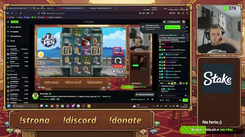 arturzyn playing Slots & Casino - Live Casino Stream
